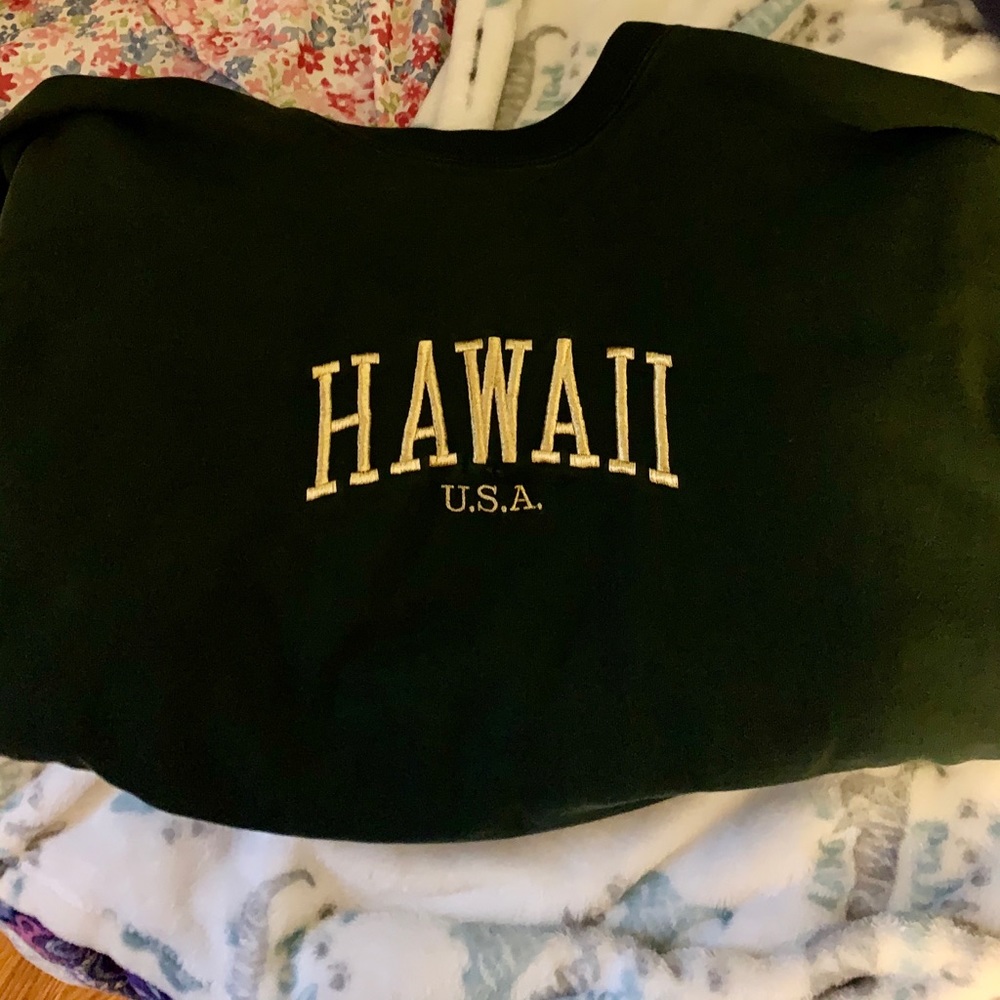 Brandy Melville Hawaii Graphic Crewneck